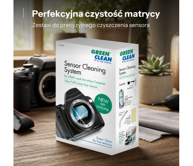 Green Clean Zestaw do czyszczenia niepełnoklatkowych matryc - 1550525 - zdjęcie 2